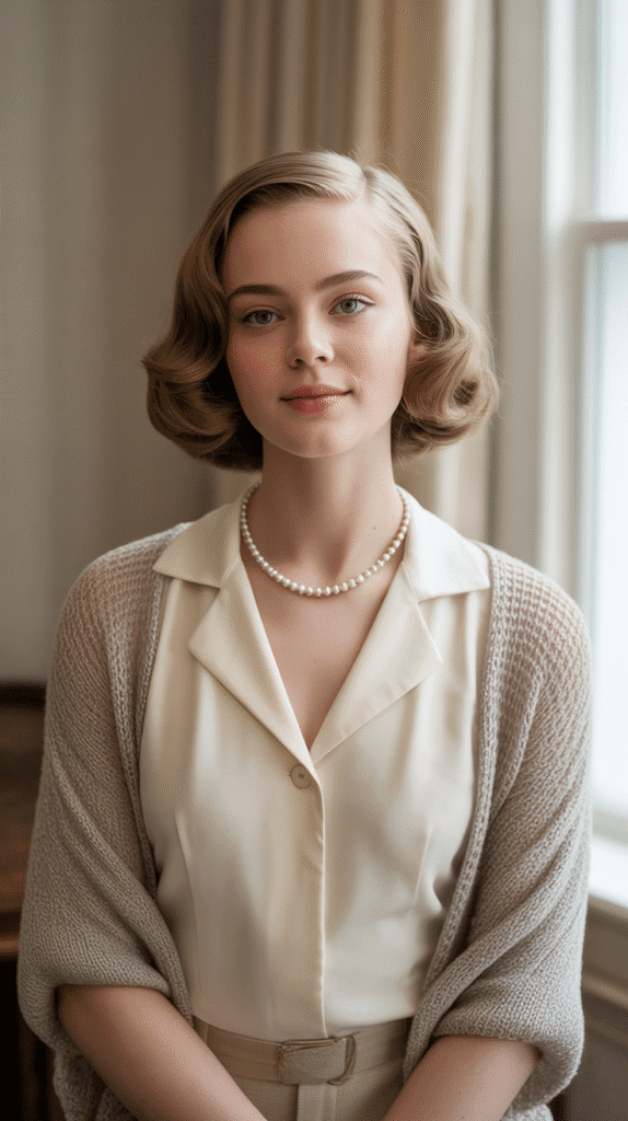 27 Classic 1930s Hairstyles That Bring Vintage Glamour Back 8 The Pageboy