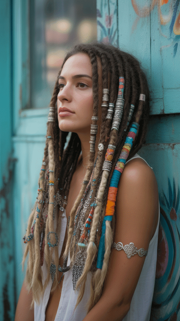 27 Latest Dreadlock Styles That Are Trendy and Timeless 27 Decorated Dreadlocks
