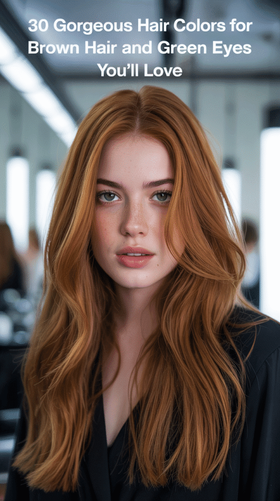 30 Gorgeous Hair Colors for Brown Hair and Green Eyes You’ll Love Gorgeous Hair Colors for Brown Hair and Green Eyes You'll Love