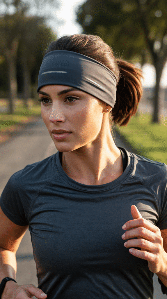 37 Easy Hairstyles to Keep Hair Out of Your Face 30 Athletic Headband Style