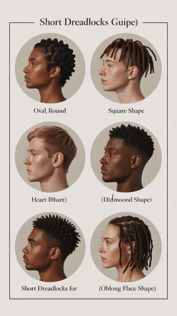 27 Latest Short Dreadlock Styles That Are Easy and Stylish 29 Long/Rectangular Face Shapes