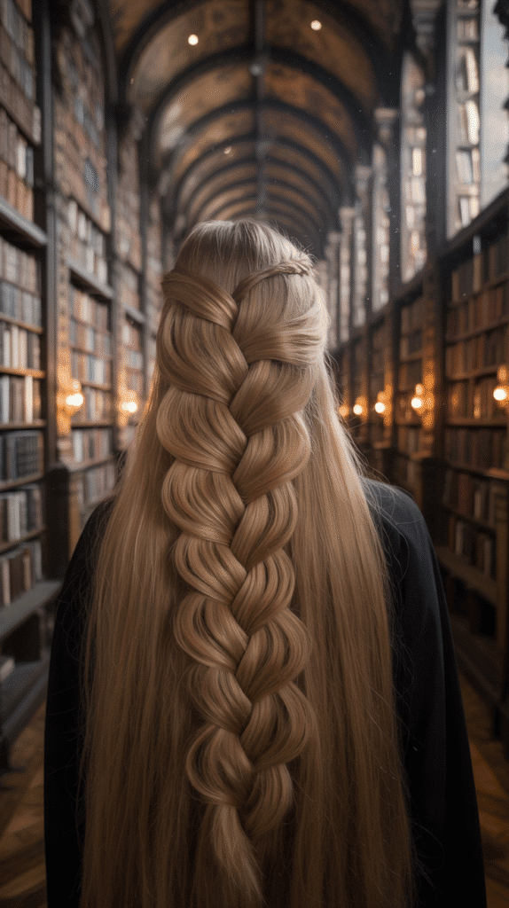 30 Fairytale-Inspired Medieval Hairstyles for Princesses 26 The Twisted Infinity Braid