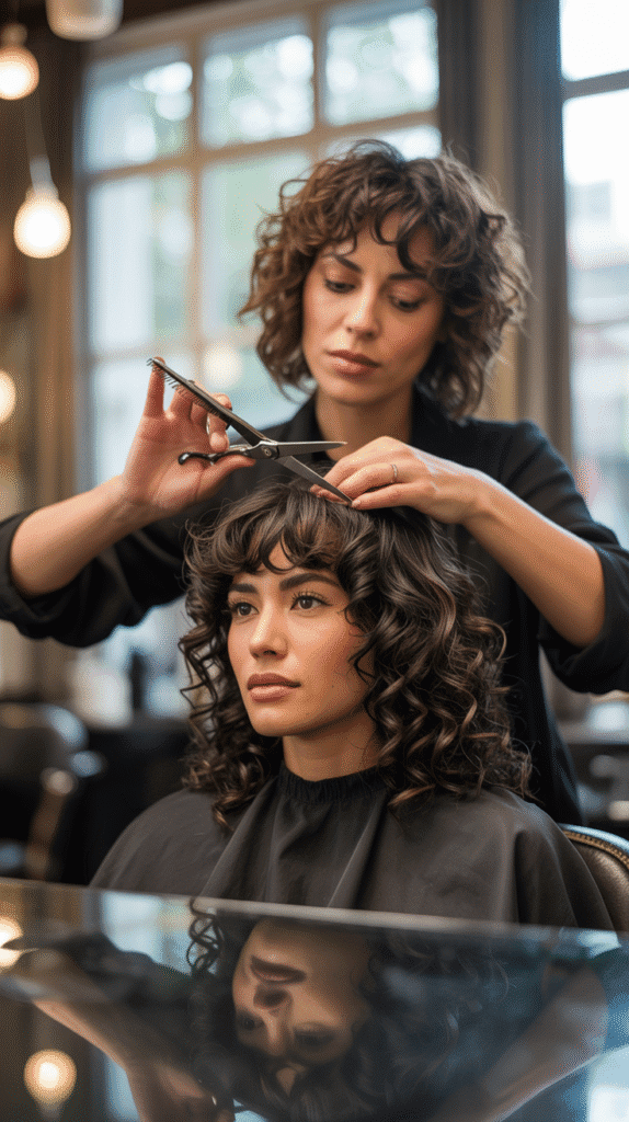 How to Cut Curly Hair with Bangs at Home – Simple Step-by-Step Guide 12 Professional Tips for Salon-Quality Results