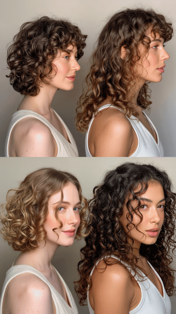 33 Stunning Curly Half-Up Half-Down Hairstyles 39 Adapting Styles for Different Hair Lengths