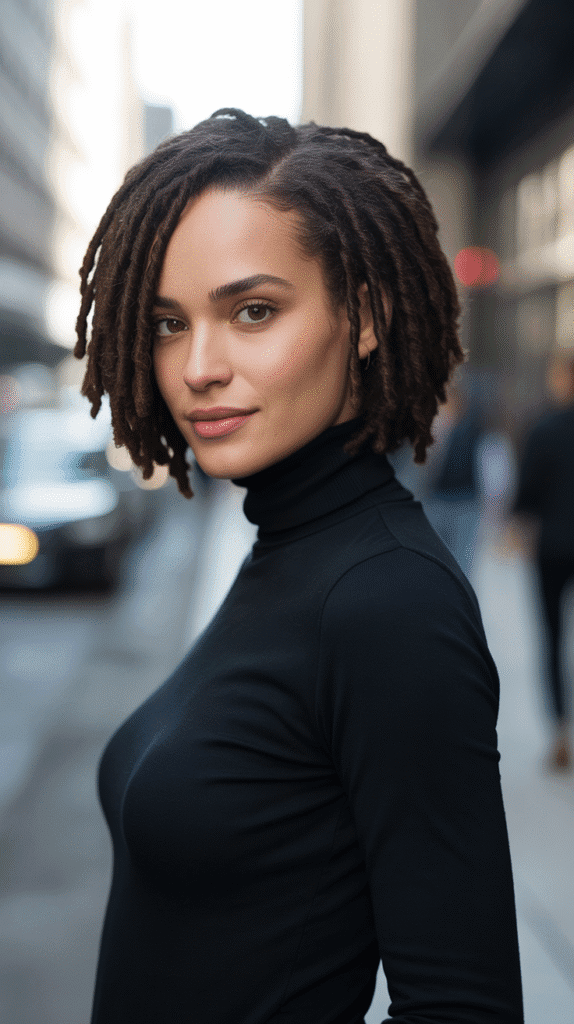 27 Latest Short Dreadlock Styles That Are Easy and Stylish 1 The Classic Short Taper with Locs