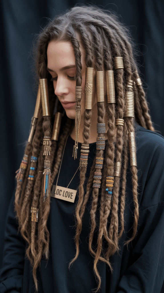 33 Latest Dreadlock Styles 2025 That Are Setting Trends 20 Dreadlock Accessories