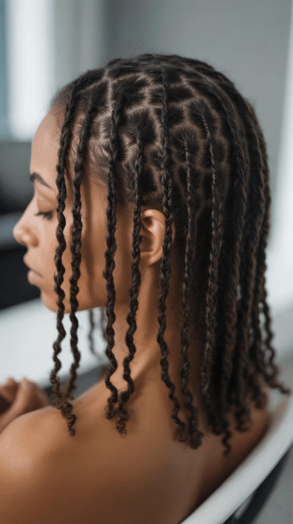 30 Stylish Dreadlock Styles for Short Hair That Look Fresh 17 Sisterlocks on Short Hair