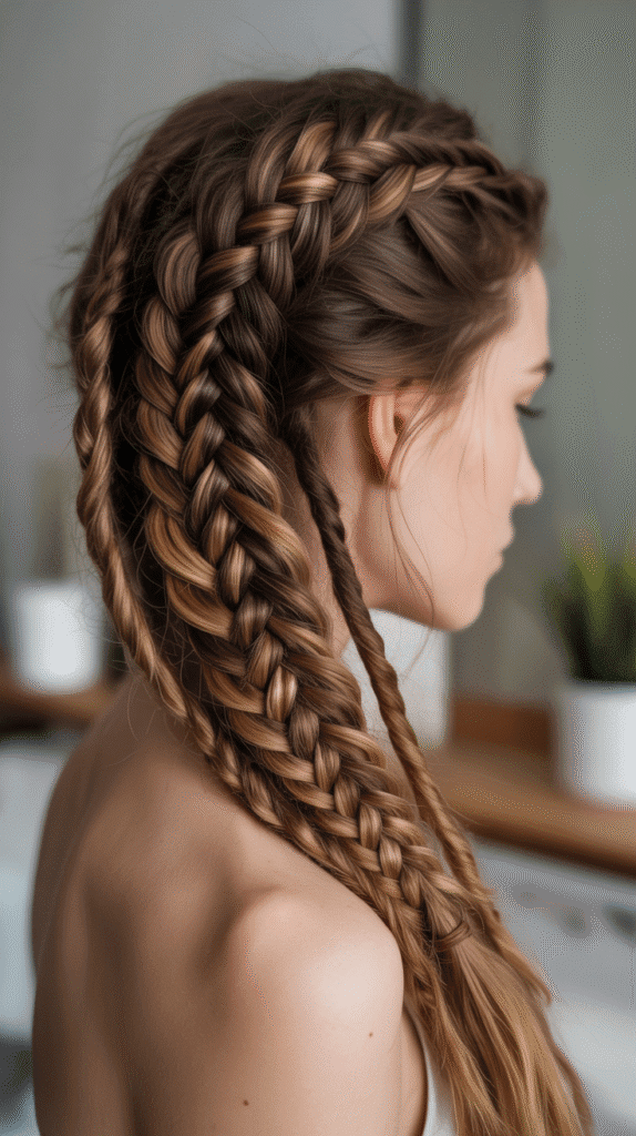 37 Elegant Dreadlock Styles for Women That Inspire Confidence 32 Fishtail Braid with Locs