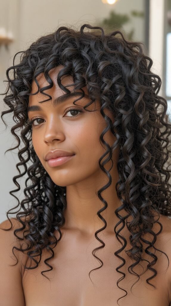 The Big Bouncy Curls Blowout