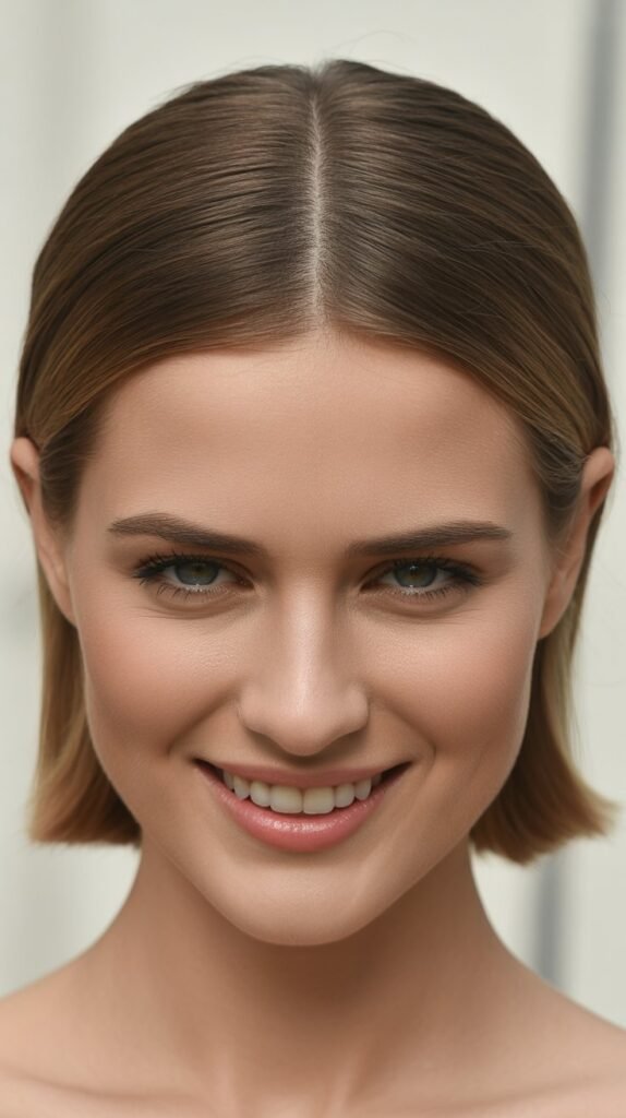 Wavy Lob with Curtain Fringe