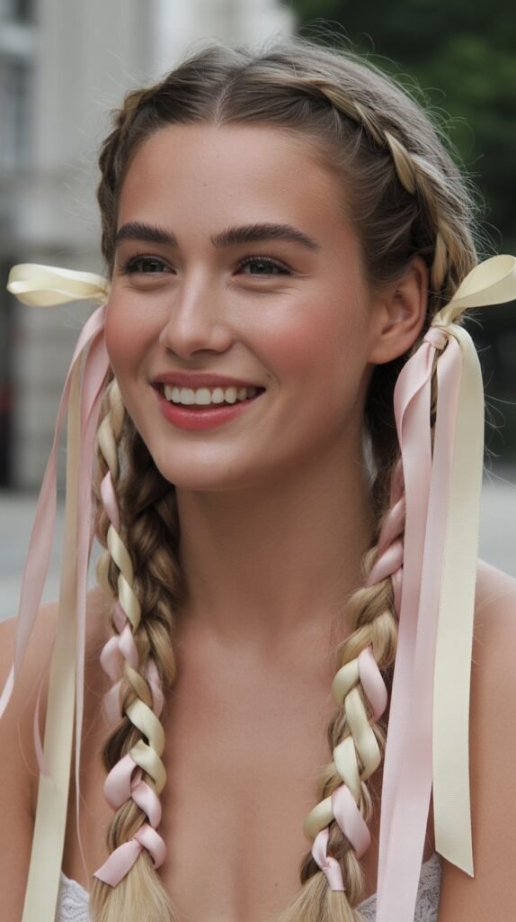 . Diagonal Dutch Braid