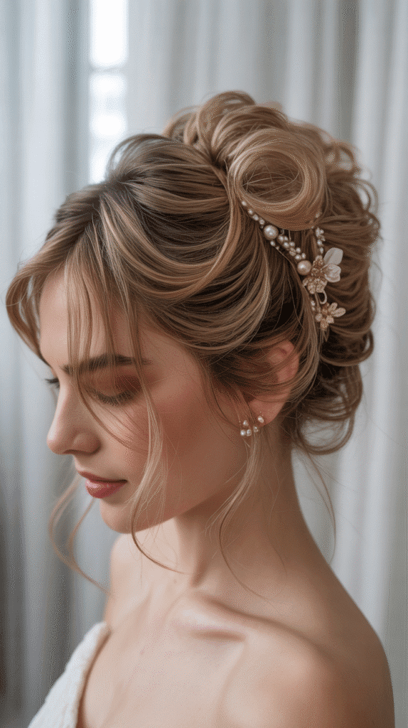 30 Dreamy Whimsical Hairstyles for Medium-Length Hair You'll Fall in Love With 6 Romantic Twisted Updo