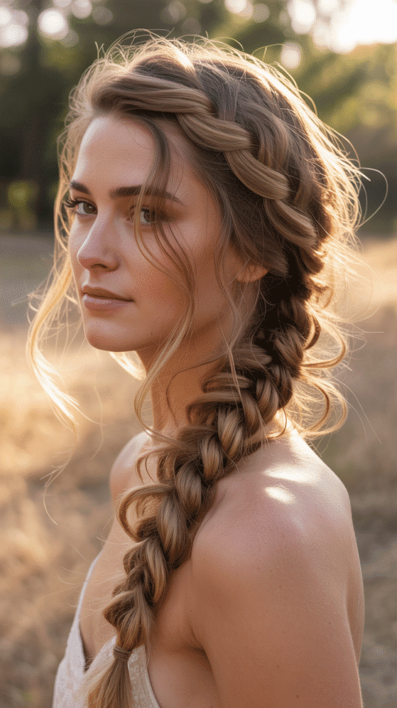 25 Easy Whimsical Hairstyles You Can Create in Minutes 8 Dreamy Messy Fishtail