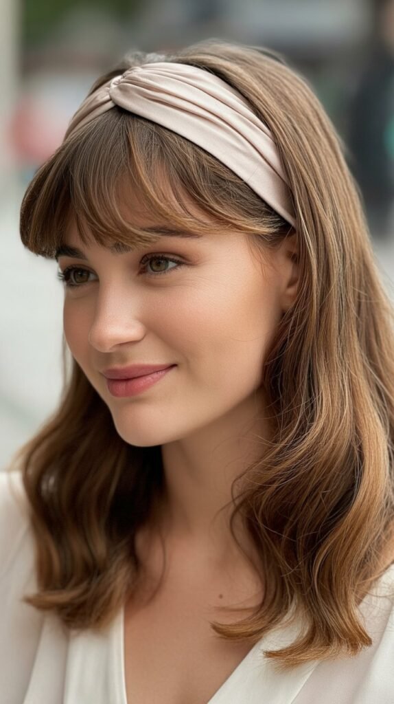 Headband with Bangs