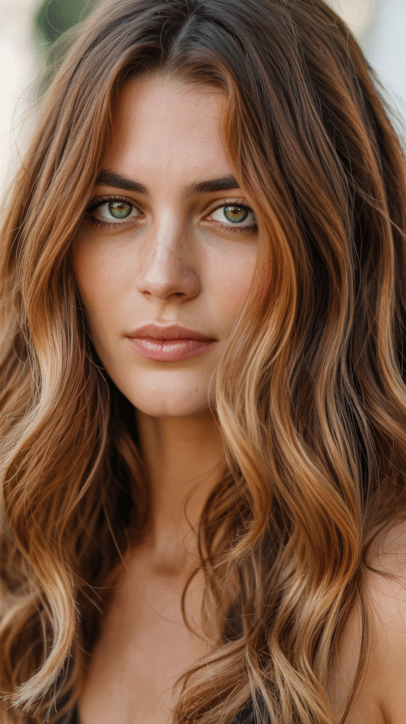 27 Best Hair Colors for Blonde Hair and Green Eyes That Make You Shine 11 Bronde (Brown + Blonde)