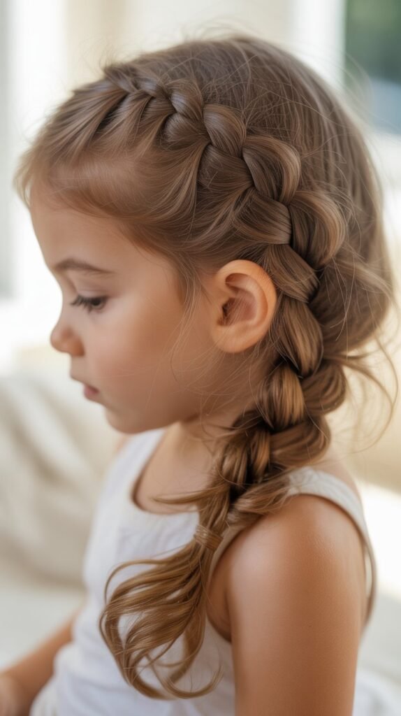 . French Braid Mohawk Style