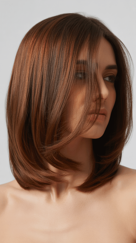 Layered Lob (Long Bob)