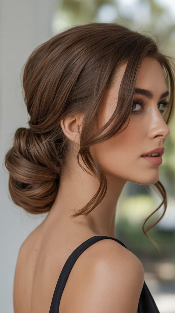 Asymmetrical Updo