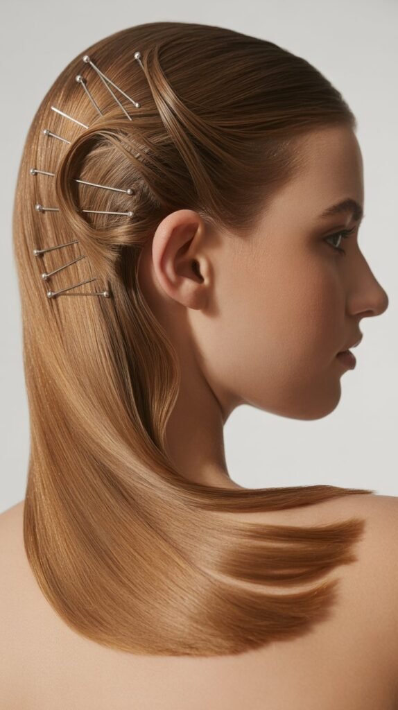 Asymmetrical Tuck and Pin