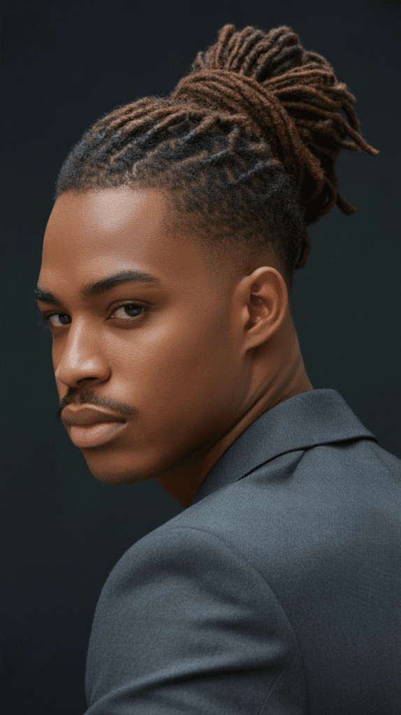 33 Cool Dreadlock Styles for Men That Are Bold & Modern 24 Dreadlock Bun