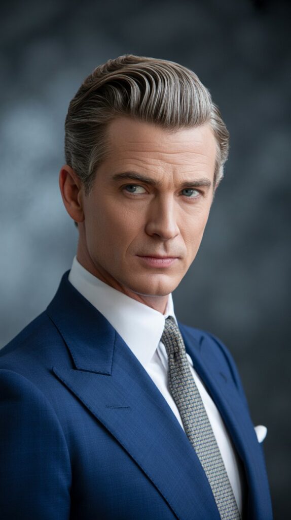 30 Latest French Hairstyles for Men That Exude Style 18 French Comb Over