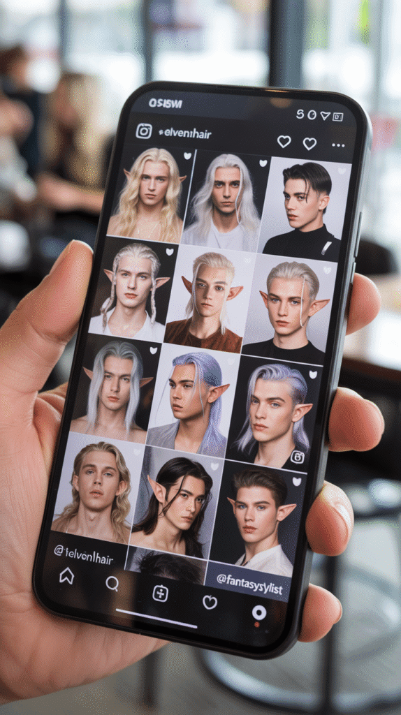 28 Stylish Elf Hairstyles for Men That Look Bold and Mystical 37 Instagram and Social Media Inspiration