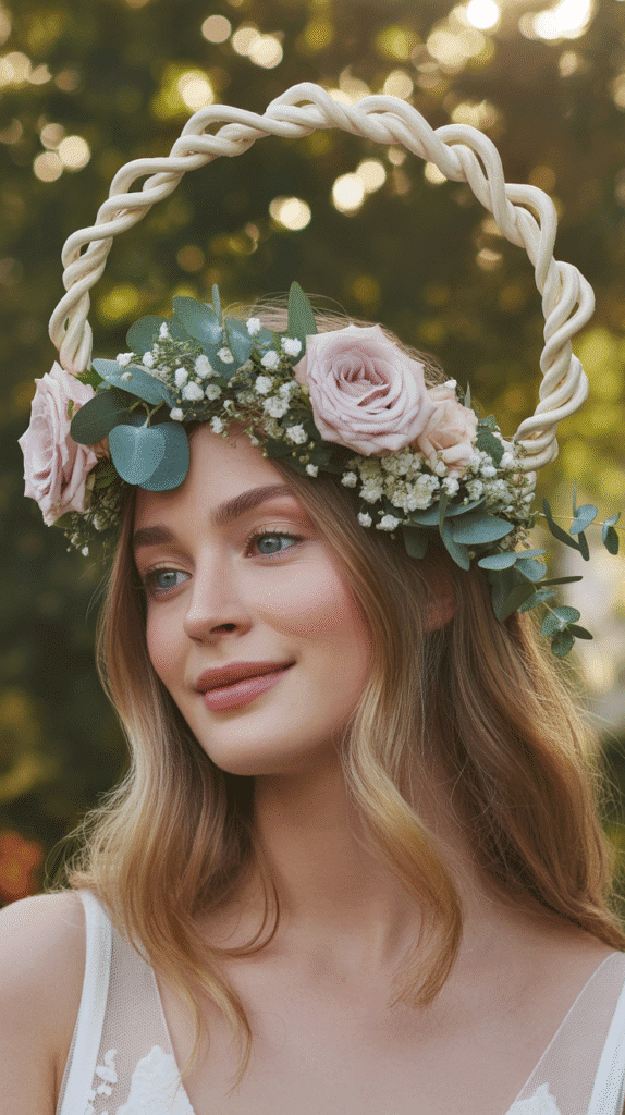 37 Easy Hairstyles to Keep Hair Out of Your Face 26 Twisted Crown