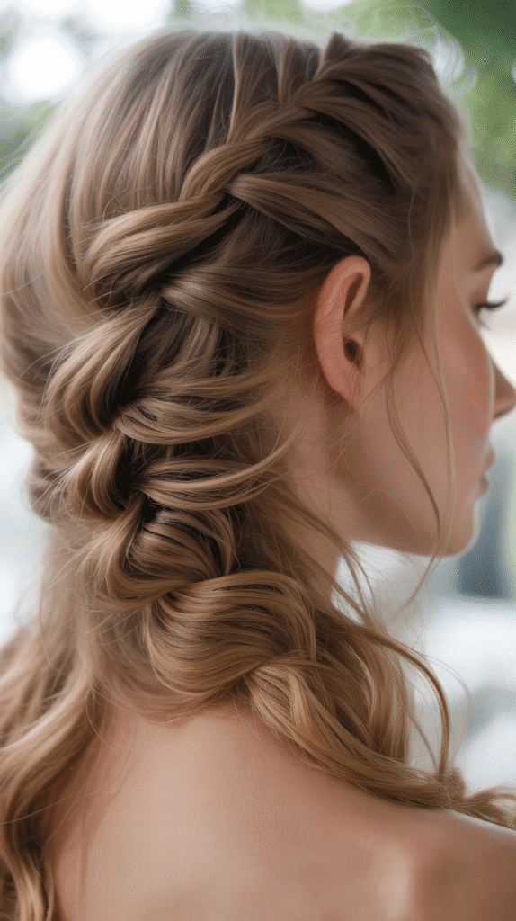 30 Step-by-Step Whimsical Hairstyle Tutorials Anyone Can Try 18  The Cascading Waterfall Twists