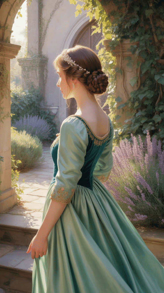 27 Creative Medieval Hairstyle Ideas for Princesses 17 The Rose Braid Bun