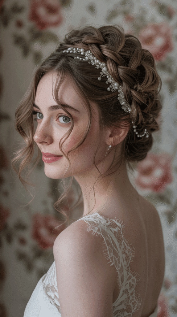 33 Enchanting Medieval Wedding Hairstyles for Princesses 22 Victorian-Medieval Fusion Updo