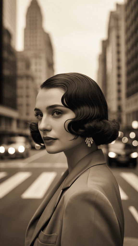 27 Easy 1930s Hairstyles for Long Hair Tutorial for Beginners 12 S-Wave Bob Fake