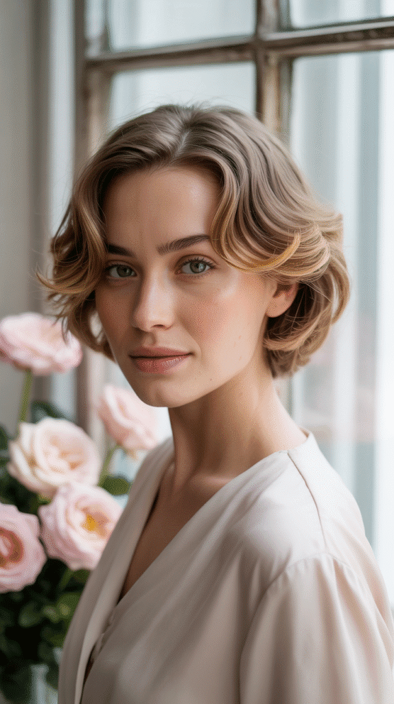 33 Easy French Hairstyles for Short Hair That Look Modern and Fresh 20 Soft Romantic Curls