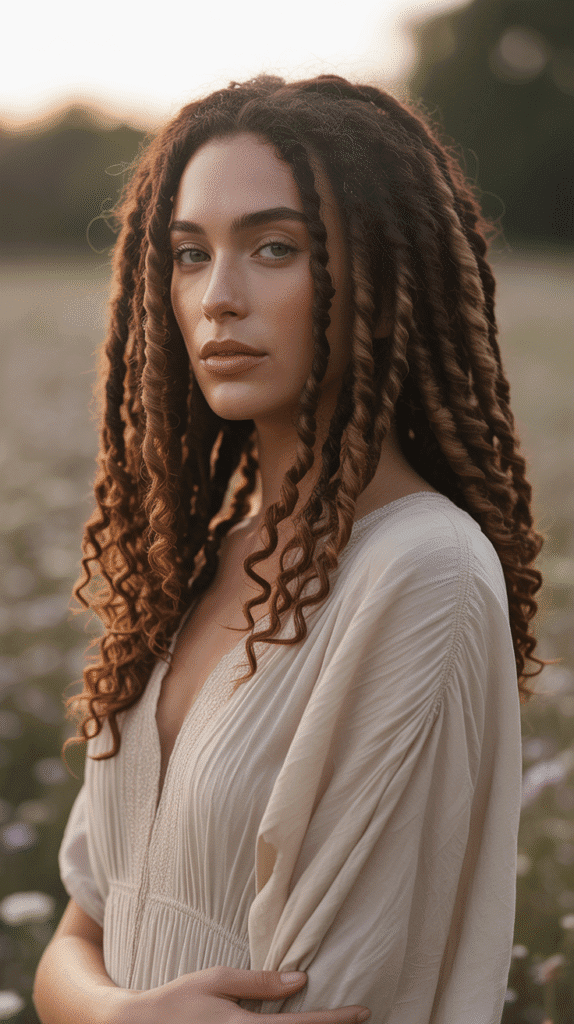 30 Latest Dreadlock Styles for Women That Inspire Confidence 11 Goddess Locs