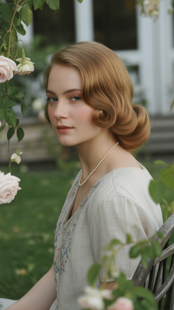 30 Elegant 1930s Hairstyles for Long Hair You'll Fall in Love With 6 Pageboy with Soft Curls