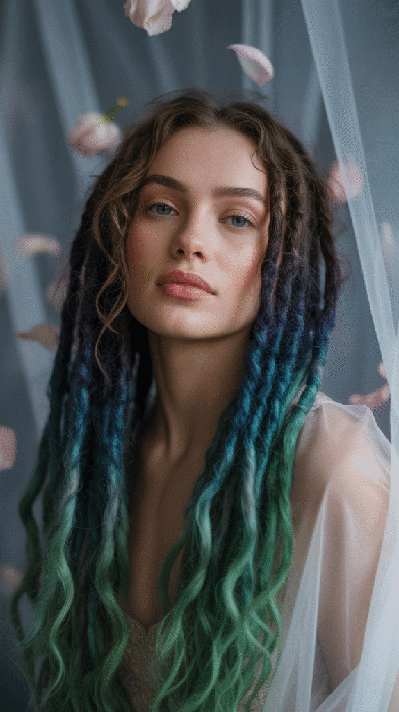 33 Latest Long Dreadlock Styles Full of Elegance and Style 11 Goddess Locs with Length