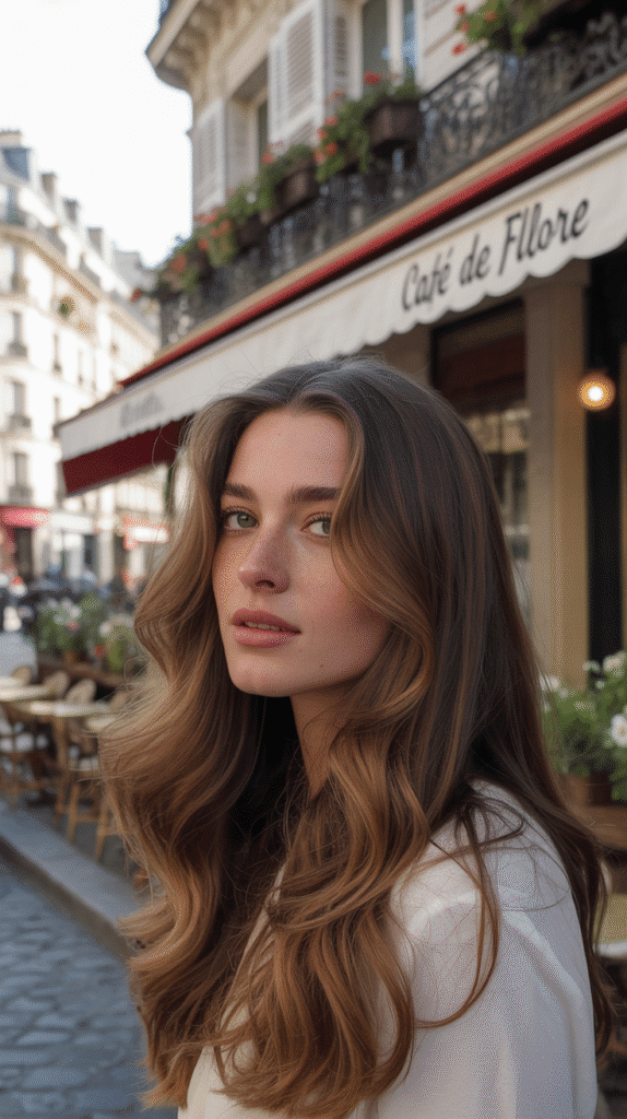 33 Chic French Hairstyles for Long Hair That Feel Romantic and Timeless 2 Loose Romantic Waves