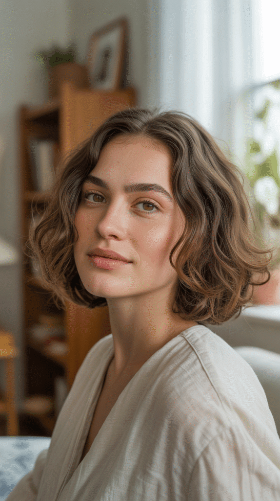 33 Easy French Hairstyles for Short Hair That Look Modern and Fresh 33 The Natural Texture Embrace