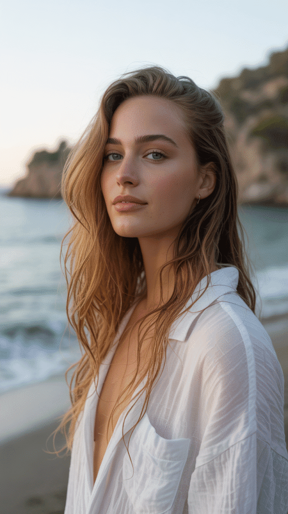 30 Elegant French Hairstyles for Long Hair That Turn Heads 2 Effortless Beach Waves