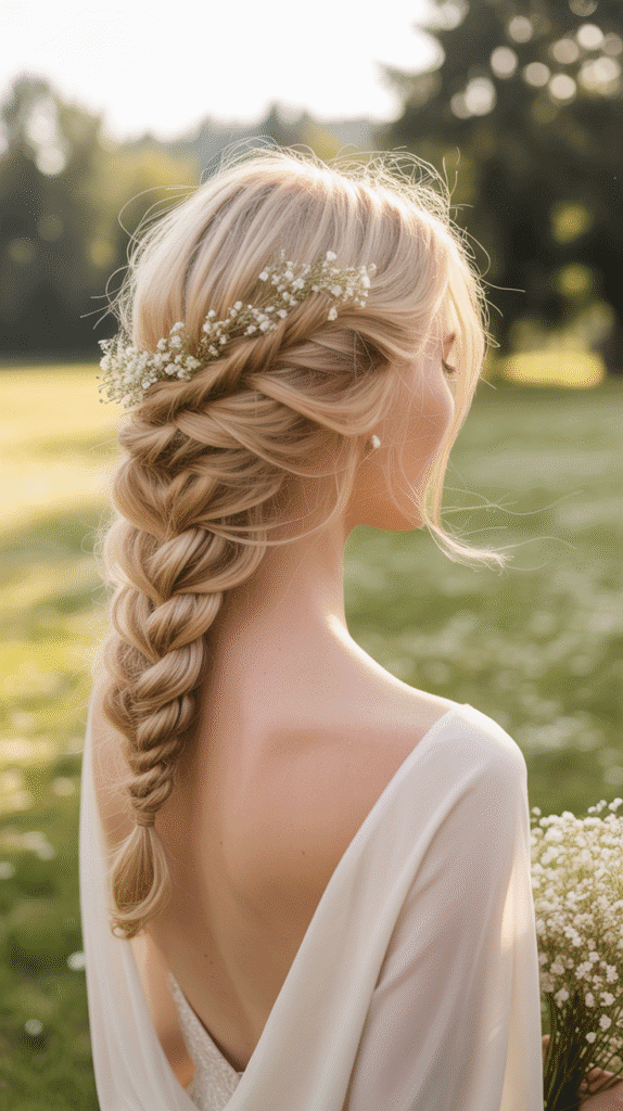27 Best French Hairstyle Tutorials to Nail the Parisian Look 10 Loose French Braided Updo
