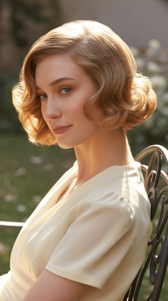 27 Chic 1930s Short Hairstyles Perfect for Timeless Look 17 The Brush-Out Wave