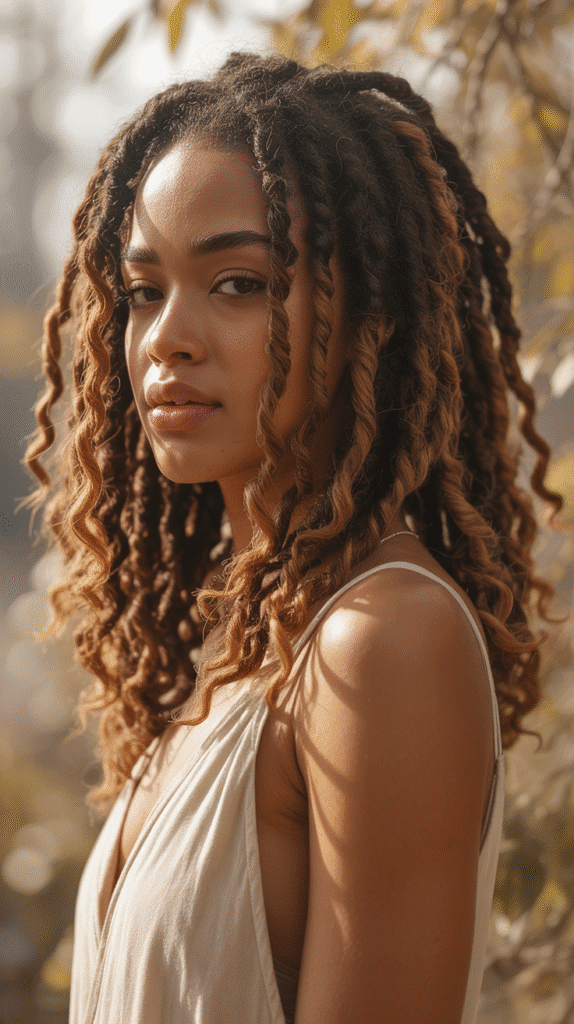 30 Cozy Fall & Winter Hairstyles for Black Women You'll Want to Copy 25 Butterfly Locs in Medium Length