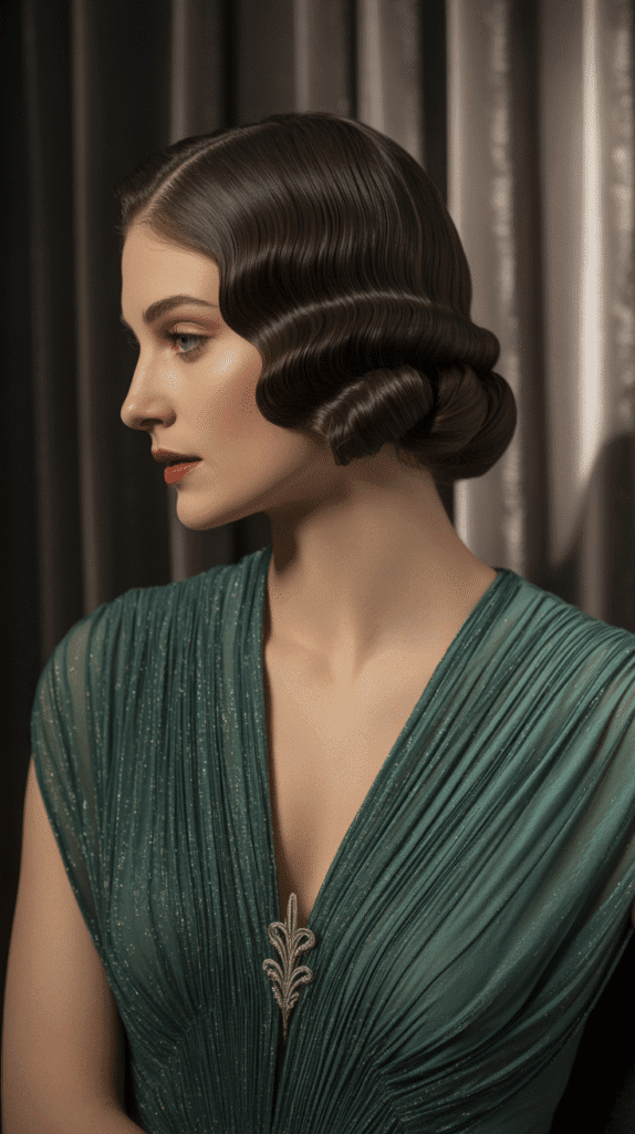 30 Elegant 1930s Hairstyles for Long Hair You'll Fall in Love With 20 Double Roll Updo