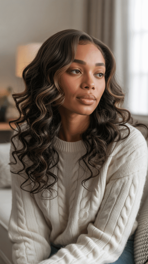 Long Flowing Body Wave Weave