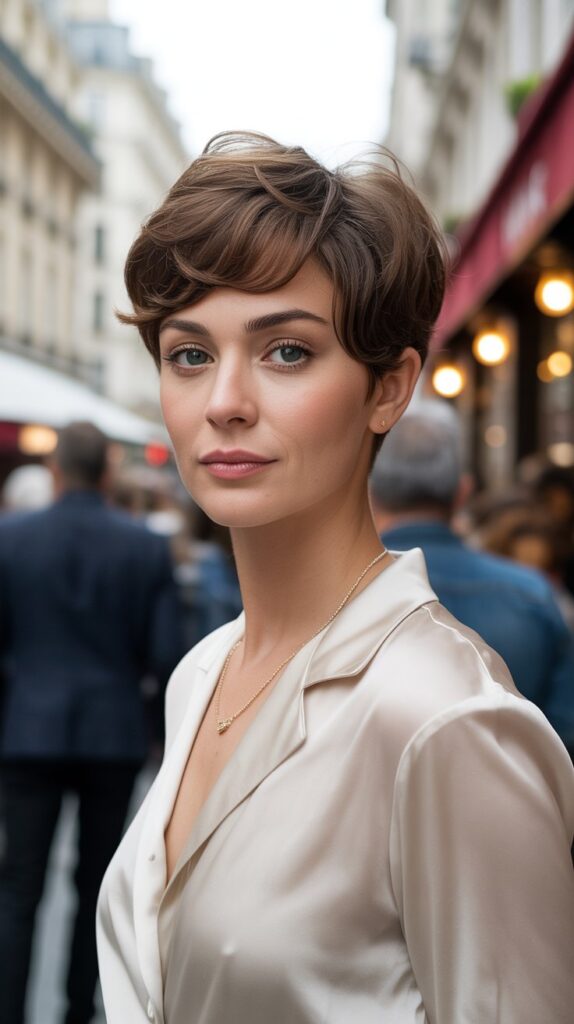27 Modern French Short Hairstyles That Are Parisian-Approved 1 The Classic French Pixie Cut