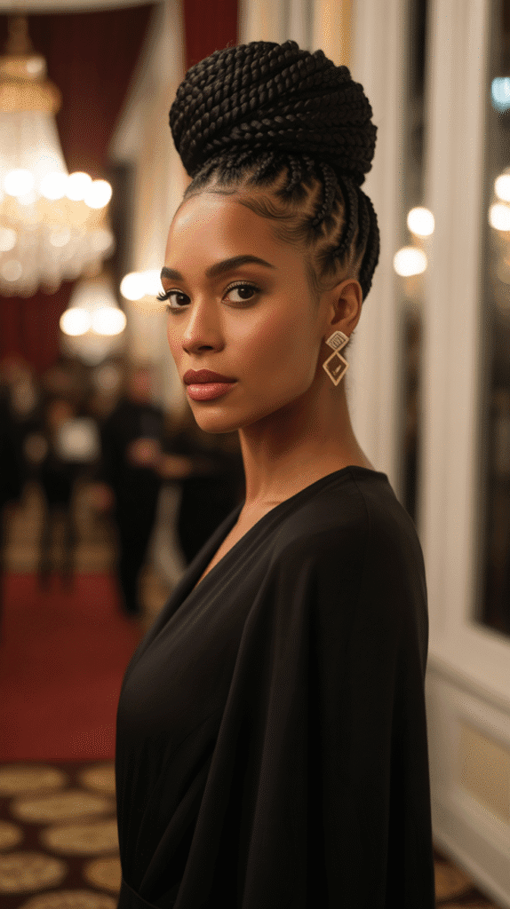 27 Best Winter Braided Hairstyles for Black Women to Stay Cute & Cozy 25 Braided Bun Styles
