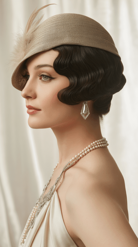 27 Easy 1930s Hairstyles for Long Hair Tutorial for Beginners 6 Pageboy Bob Illusion