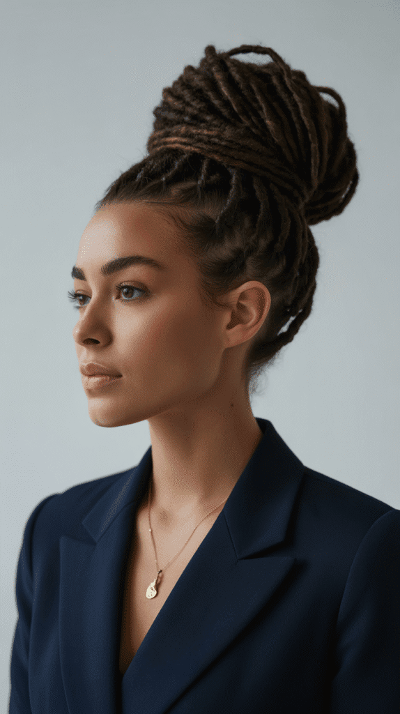 27 Latest Dreadlock Styles That Are Trendy and Timeless 6 Dreadlock Bun