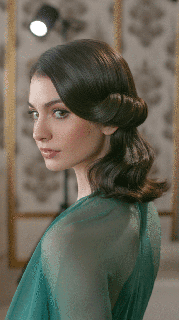 27 Aesthetic French Hairstyles That Elevate Your Look 5 Half-Up French Twist