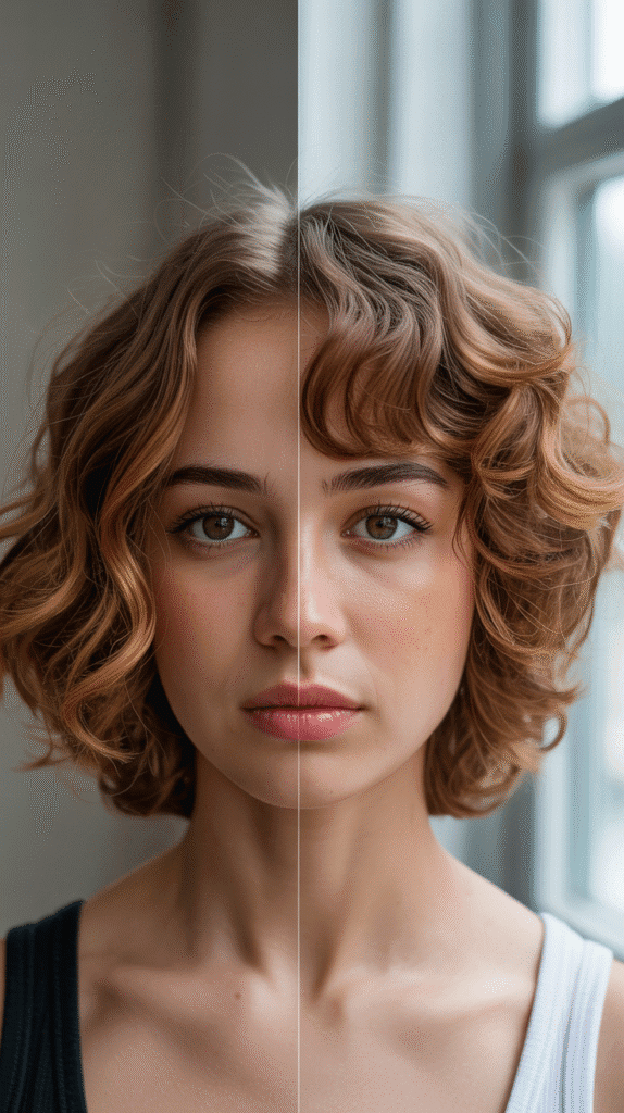How to Cut Short Curly Hair at Home – Easy DIY Tutorial 7 Dealing with Problem Areas and Fixing Mistakes