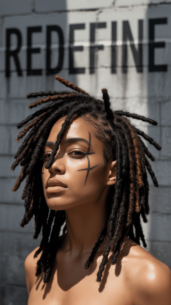 30 Chic Dreadlock Styles for Black Women 2025 You'll Love 24 Asymmetrical Loc Cut